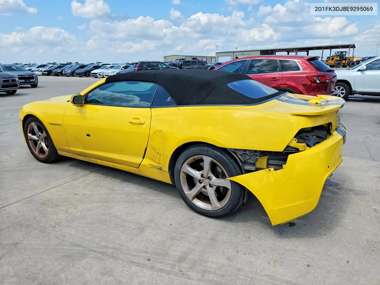 2014 Chevrolet Camaro 2Ss VIN: 2G1FK3DJ8E9295069 Lot: 57882666