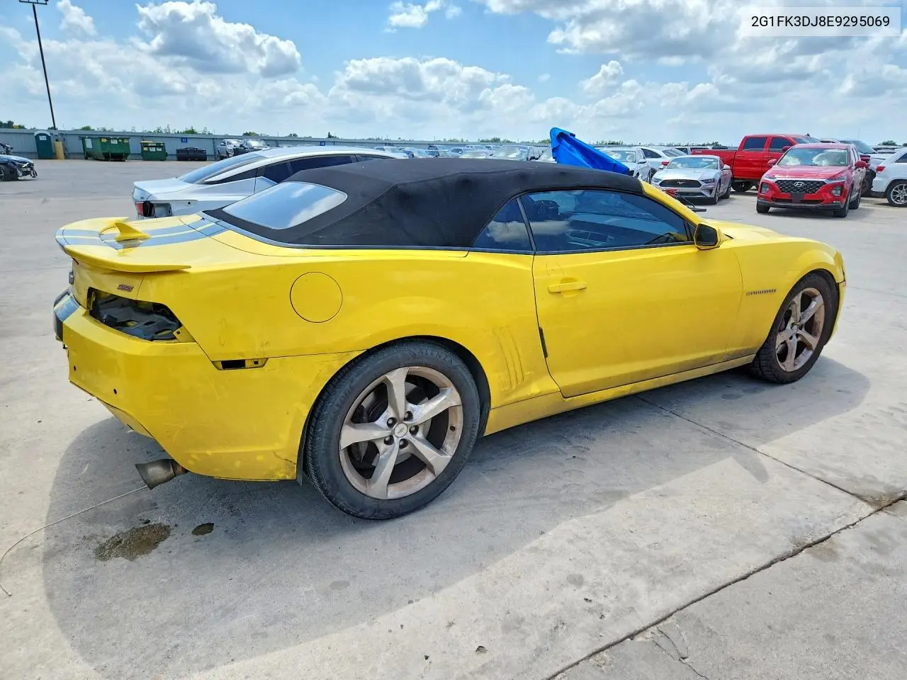 2014 Chevrolet Camaro 2Ss VIN: 2G1FK3DJ8E9295069 Lot: 57882666