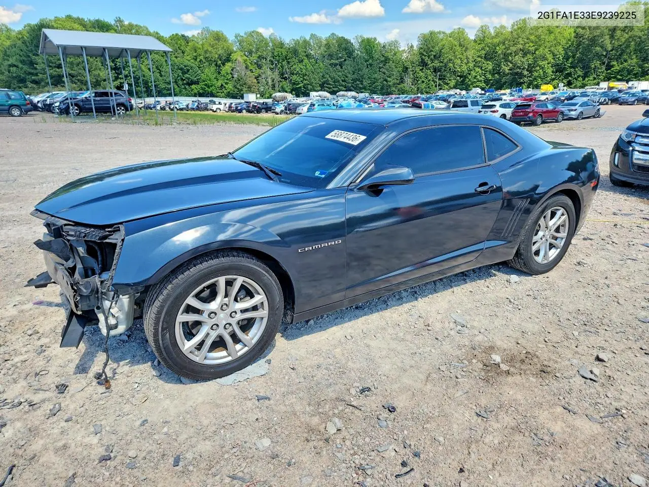 2014 Chevrolet Camaro Ls VIN: 2G1FA1E33E9239225 Lot: 58874436