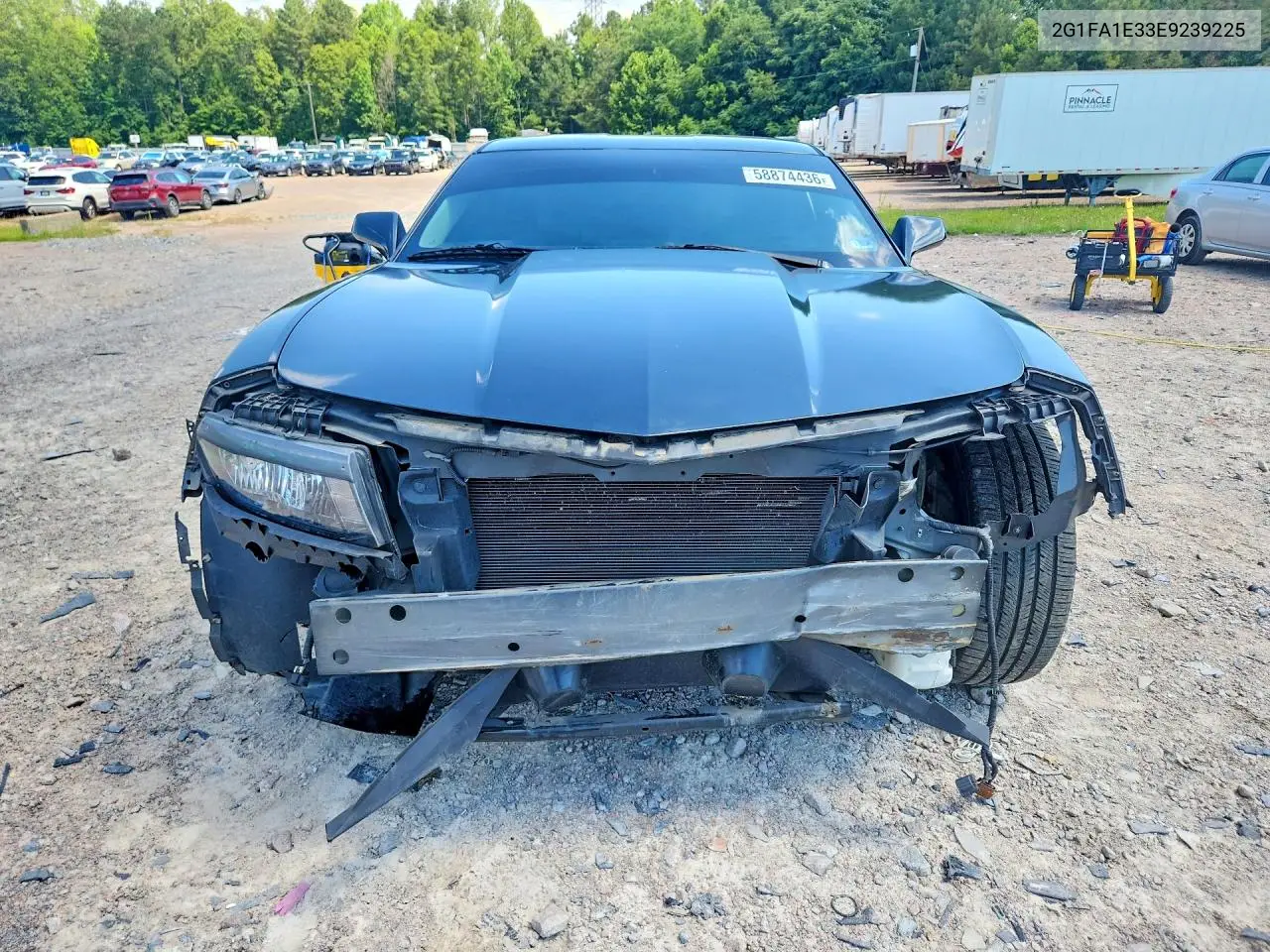 2014 Chevrolet Camaro Ls VIN: 2G1FA1E33E9239225 Lot: 58874436