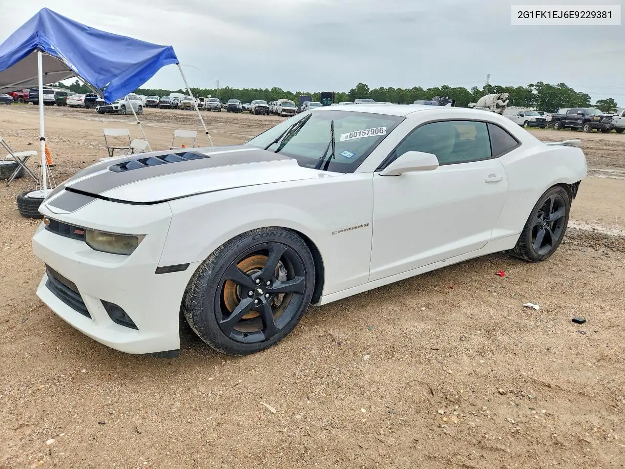 2014 Chevrolet Camaro 2Ss VIN: 2G1FK1EJ6E9229381 Lot: 60157906