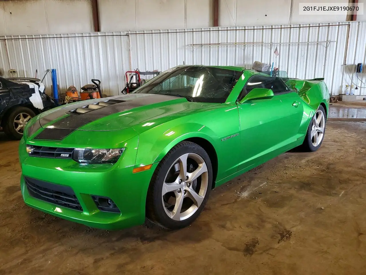 2014 Chevrolet Camaro Ss VIN: 2G1FJ1EJXE9190670 Lot: 60512226