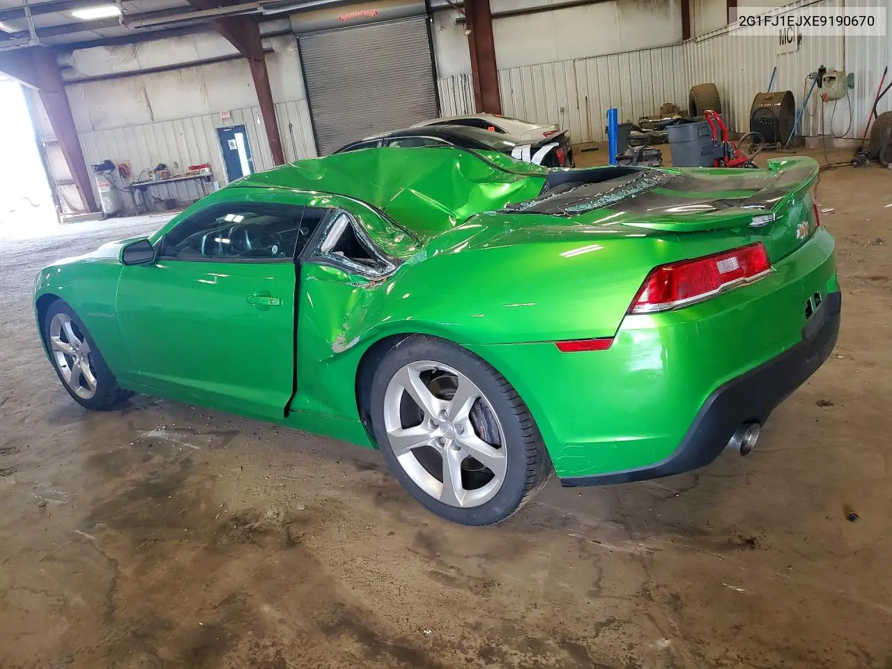 2014 Chevrolet Camaro Ss VIN: 2G1FJ1EJXE9190670 Lot: 60512226