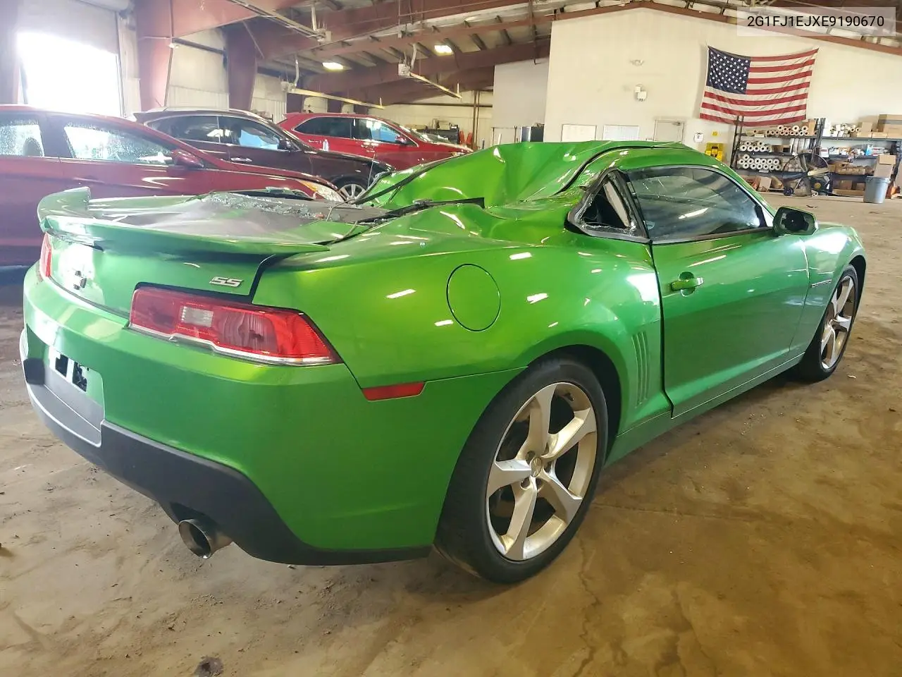 2014 Chevrolet Camaro Ss VIN: 2G1FJ1EJXE9190670 Lot: 60512226