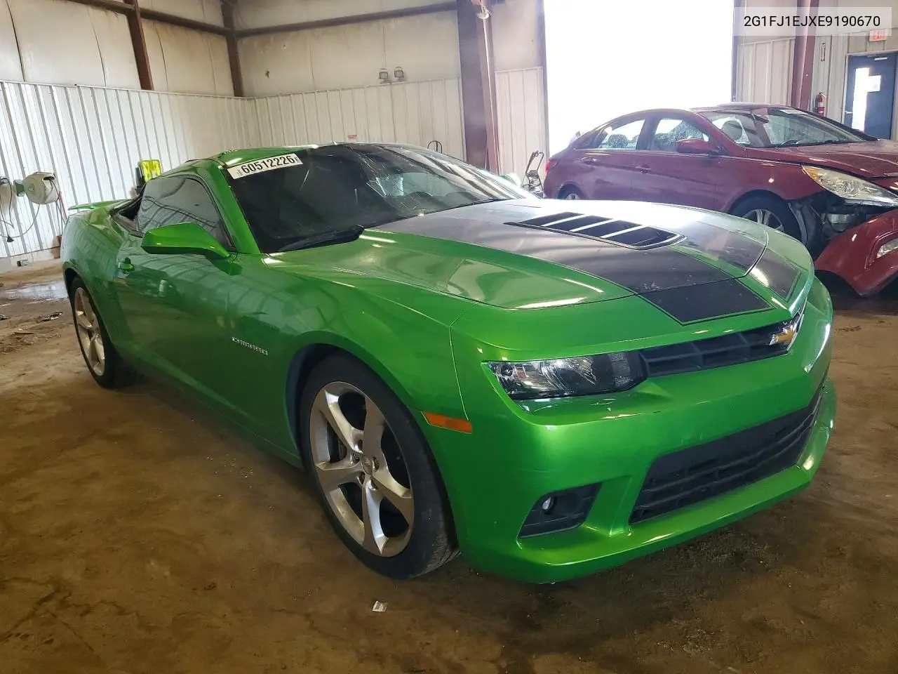 2014 Chevrolet Camaro Ss VIN: 2G1FJ1EJXE9190670 Lot: 60512226