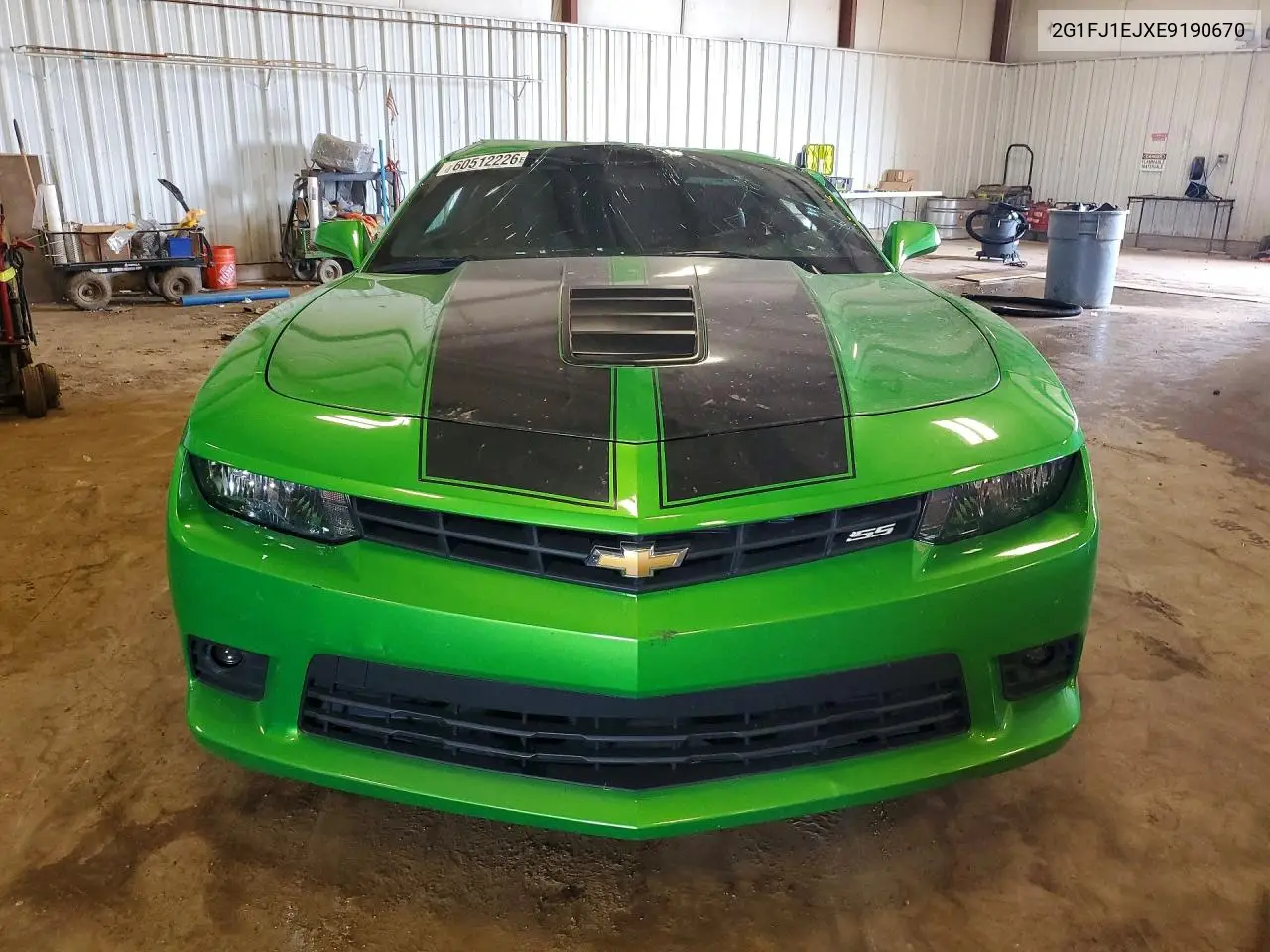 2014 Chevrolet Camaro Ss VIN: 2G1FJ1EJXE9190670 Lot: 60512226