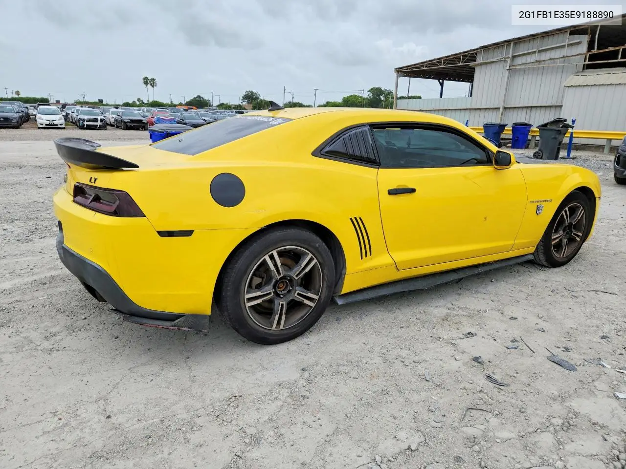 2014 Chevrolet Camaro Lt VIN: 2G1FB1E35E9188890 Lot: 61114286