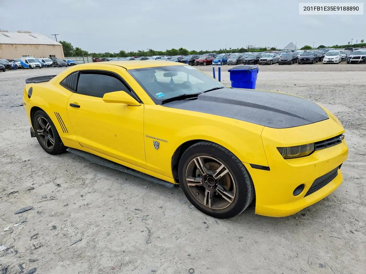 2014 Chevrolet Camaro Lt VIN: 2G1FB1E35E9188890 Lot: 61114286