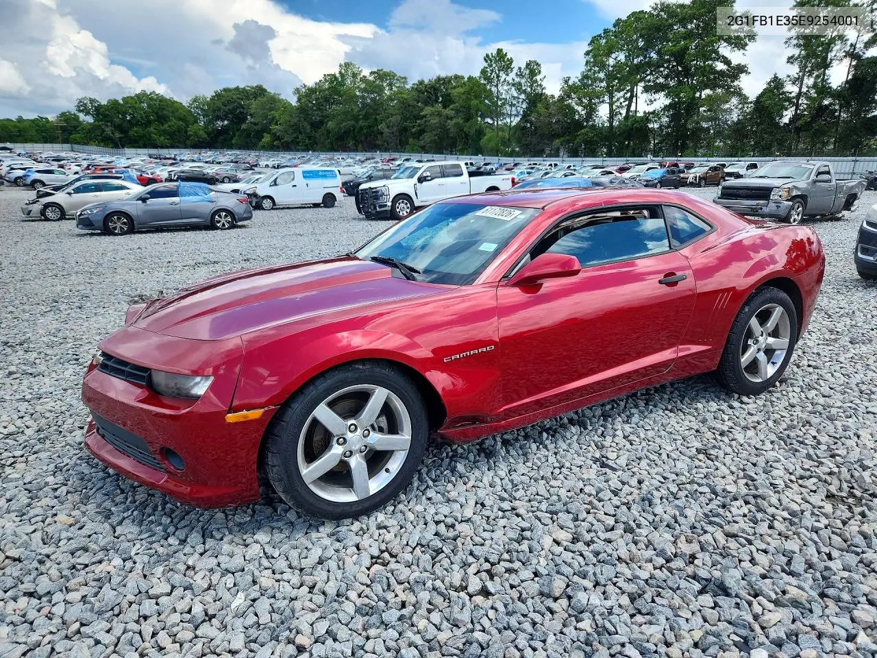 2014 Chevrolet Camaro Lt VIN: 2G1FB1E35E9254001 Lot: 61172826