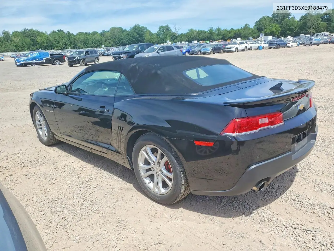 2014 Chevrolet Camaro Lt VIN: 2G1FF3D3XE9188479 Lot: 61470626