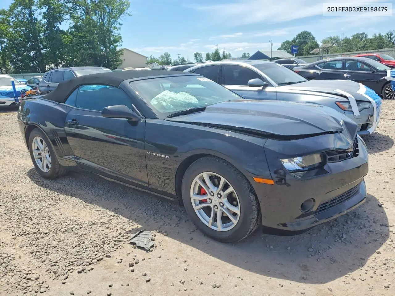 2014 Chevrolet Camaro Lt VIN: 2G1FF3D3XE9188479 Lot: 61470626