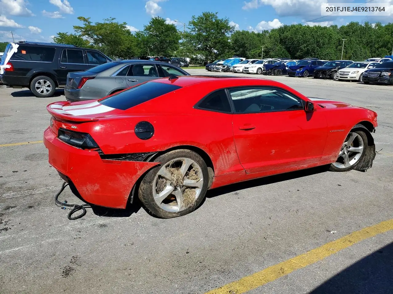 2014 Chev Camaro Ss VIN: 2G1FJ1EJ4E9213764 Lot: 61477956