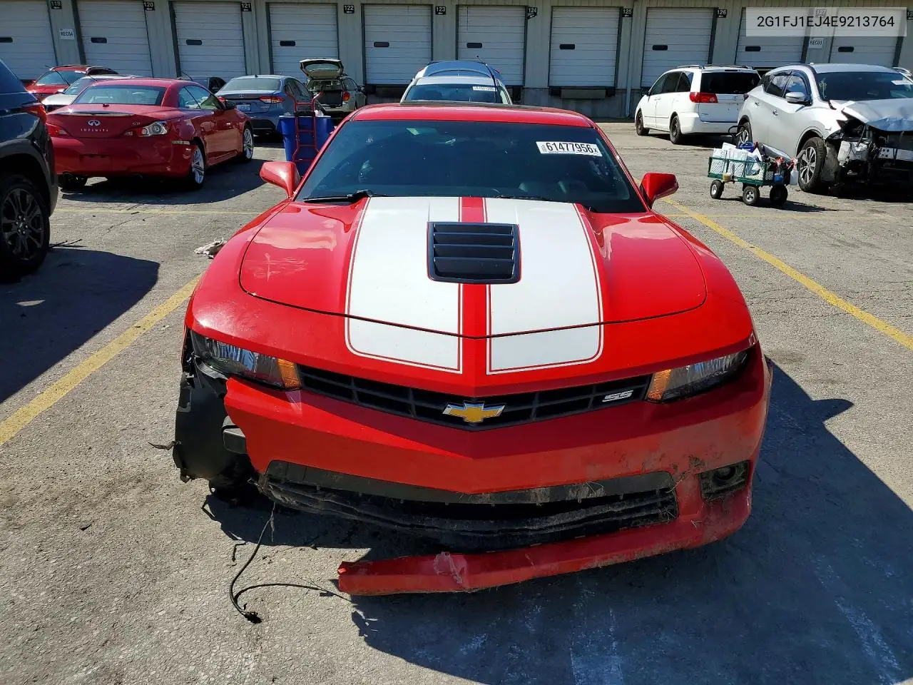 2014 Chev Camaro Ss VIN: 2G1FJ1EJ4E9213764 Lot: 61477956
