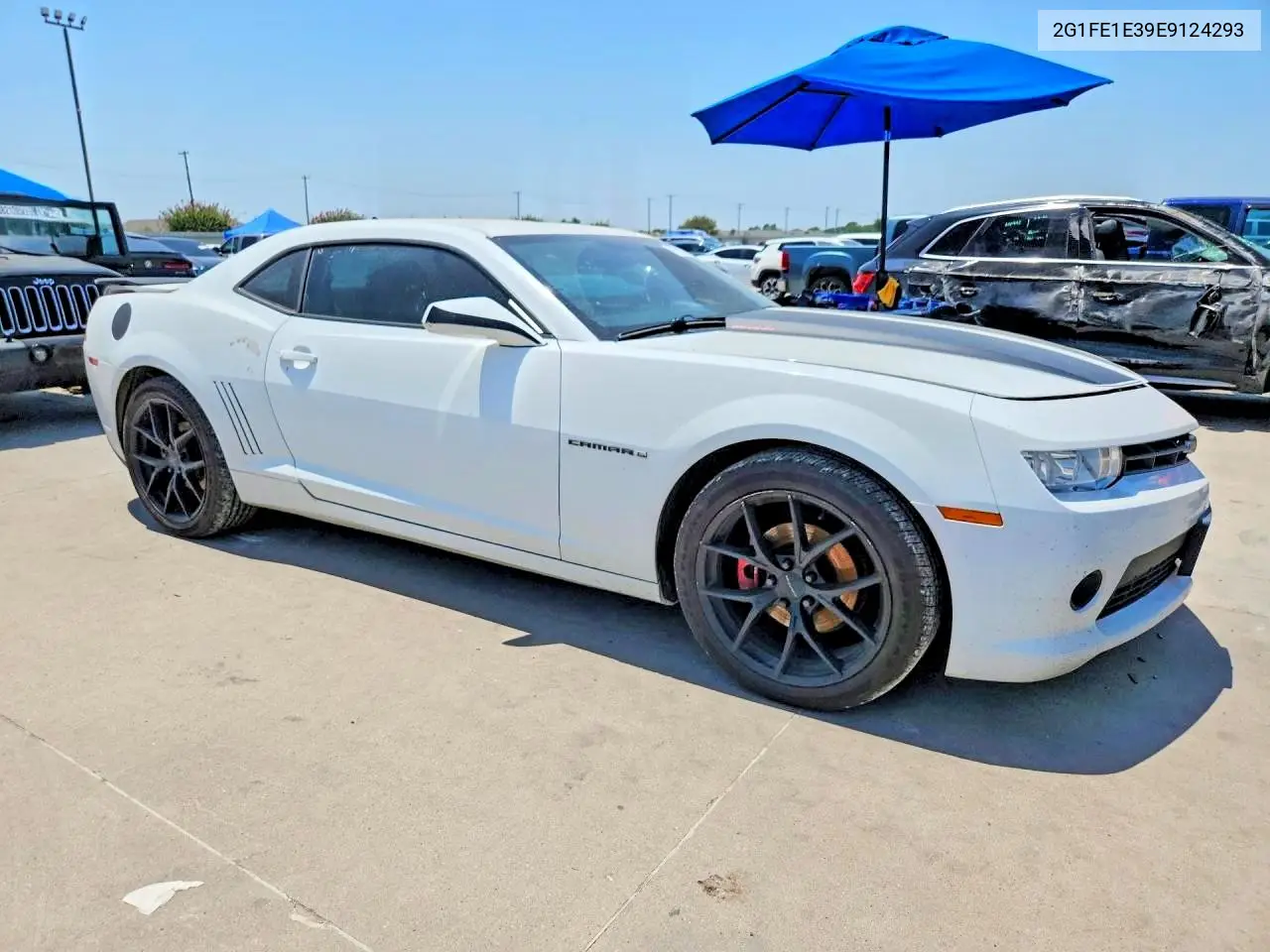 2014 Chevrolet Camaro Ls VIN: 2G1FE1E39E9124293 Lot: 61611046