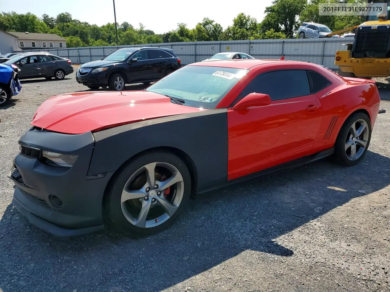 2014 Chevrolet Camaro Lt VIN: 2G1FF1E31E9277179 Lot: 61734146