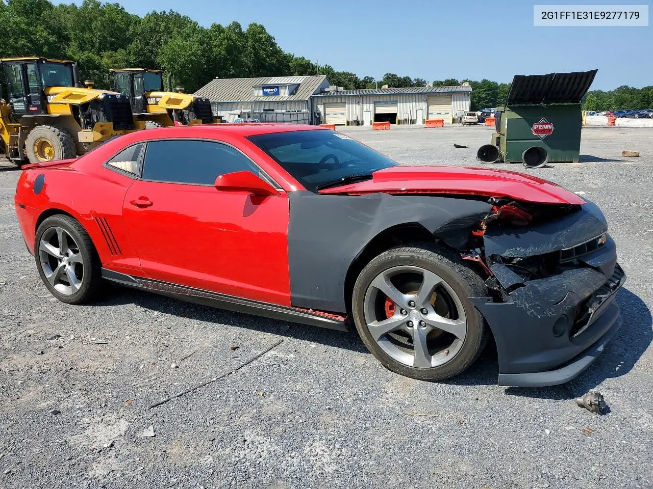 2014 Chevrolet Camaro Lt VIN: 2G1FF1E31E9277179 Lot: 61734146