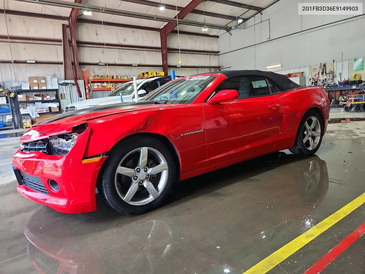 2014 Chevrolet Camaro Lt VIN: 2G1FB3D36E9149903 Lot: 62040456