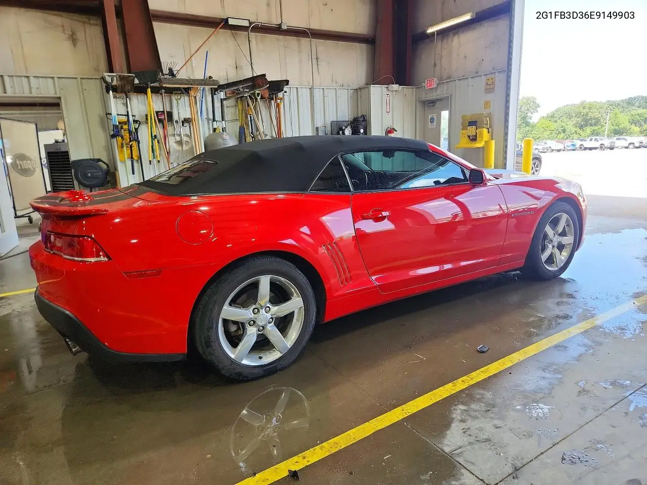 2014 Chevrolet Camaro Lt VIN: 2G1FB3D36E9149903 Lot: 62040456