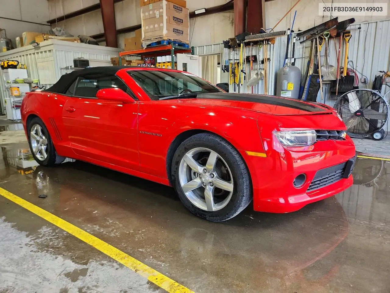 2014 Chevrolet Camaro Lt VIN: 2G1FB3D36E9149903 Lot: 62040456