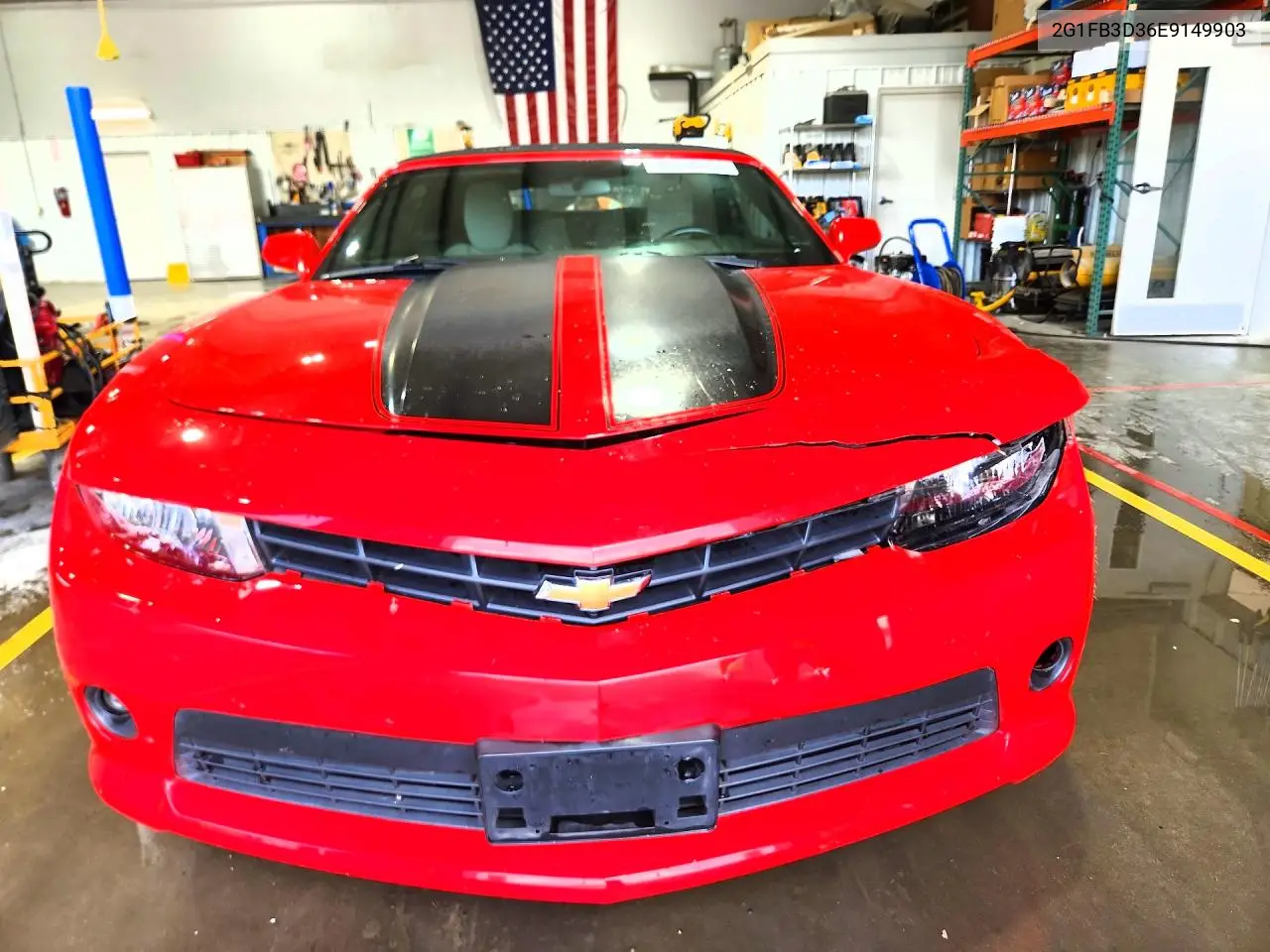 2014 Chevrolet Camaro Lt VIN: 2G1FB3D36E9149903 Lot: 62040456