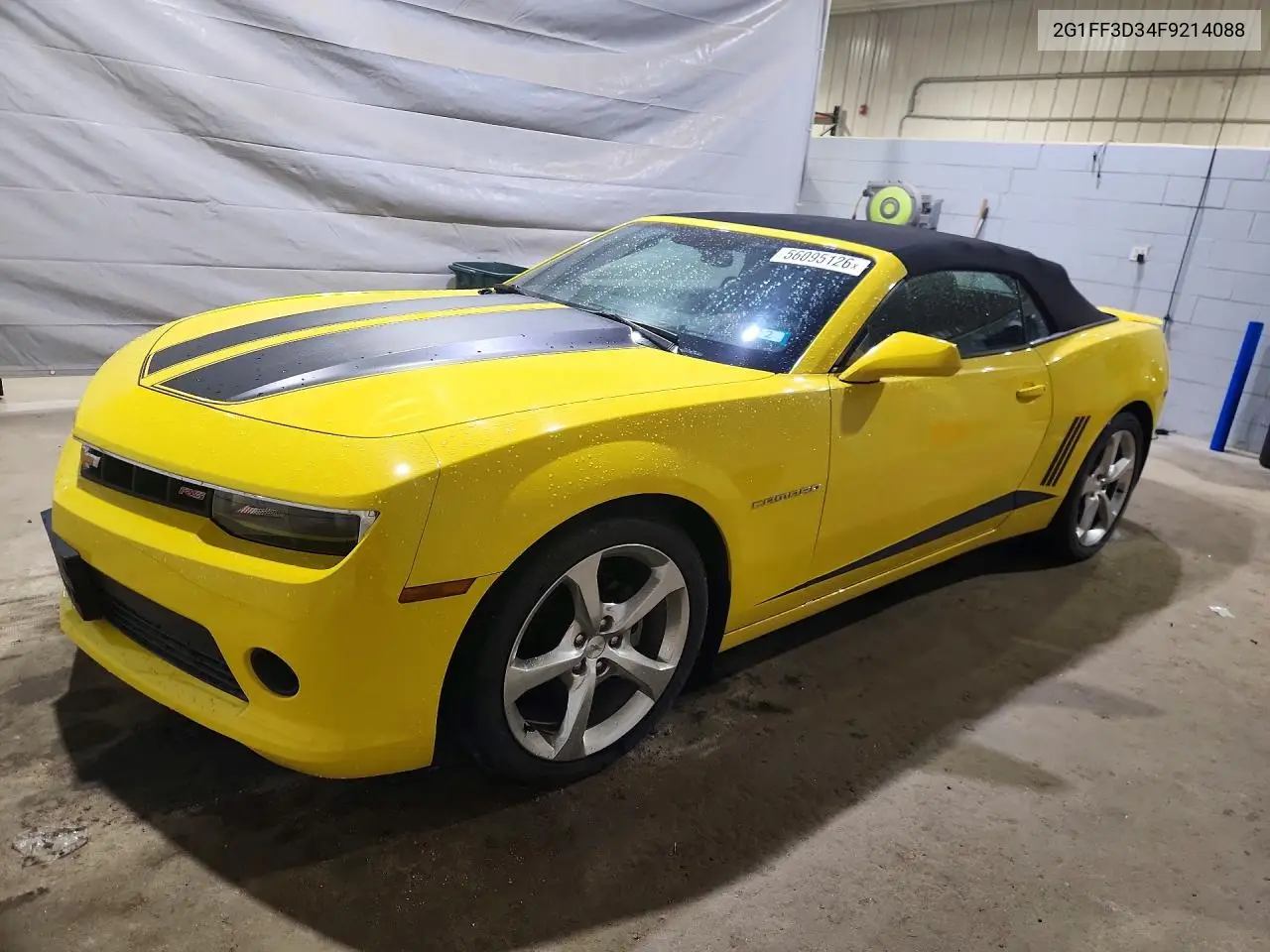 2015 Chevrolet Camaro Lt VIN: 2G1FF3D34F9214088 Lot: 56095126