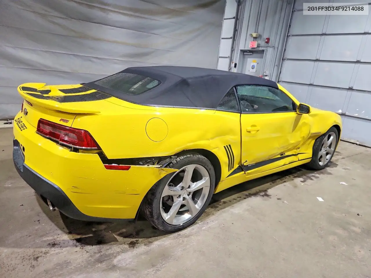 2015 Chevrolet Camaro Lt VIN: 2G1FF3D34F9214088 Lot: 56095126