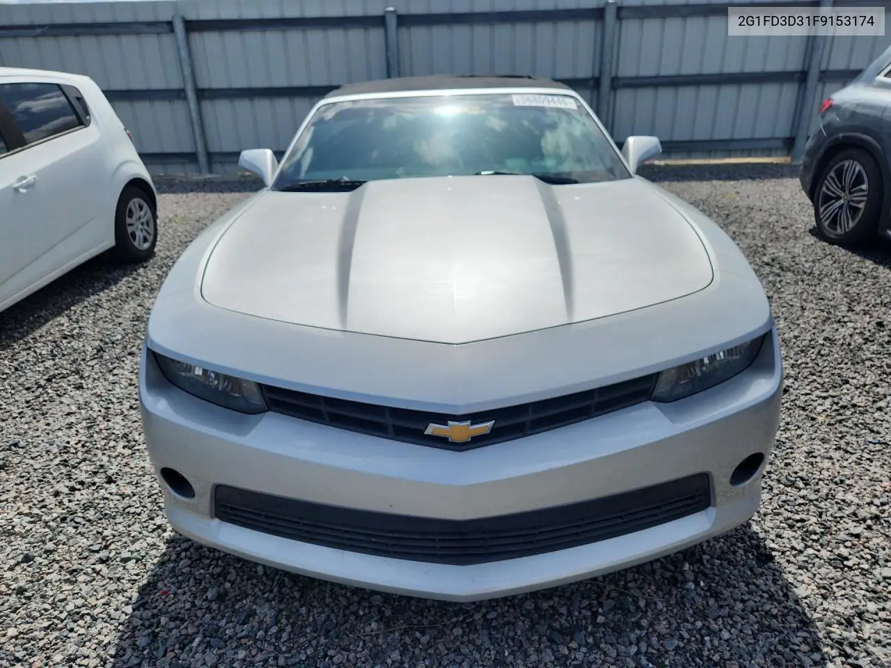 2015 Chevrolet Camaro Lt VIN: 2G1FD3D31F9153174 Lot: 56809446