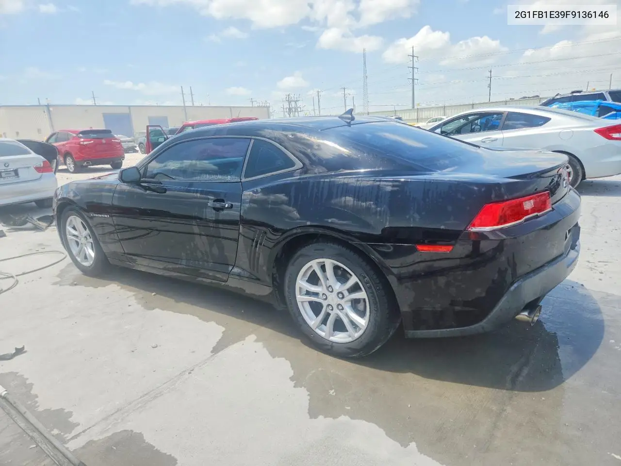 2015 Chevrolet Camaro Ls VIN: 2G1FB1E39F9136146 Lot: 58132376