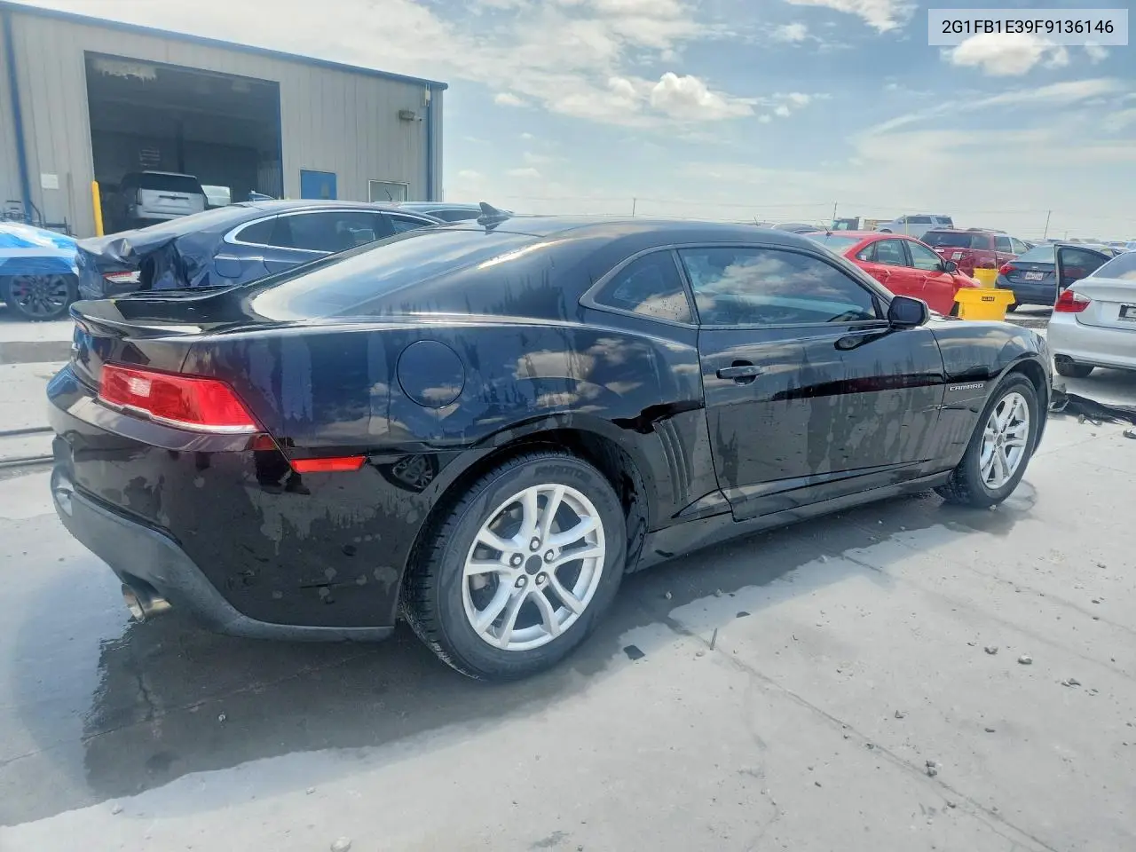 2015 Chevrolet Camaro Ls VIN: 2G1FB1E39F9136146 Lot: 58132376