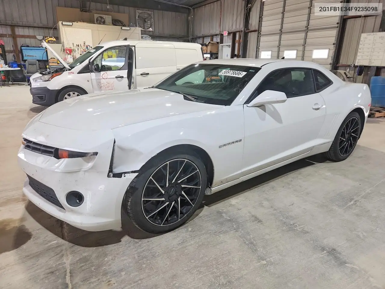 2015 Chevrolet Camaro Ls VIN: 2G1FB1E34F9235098 Lot: 58978686