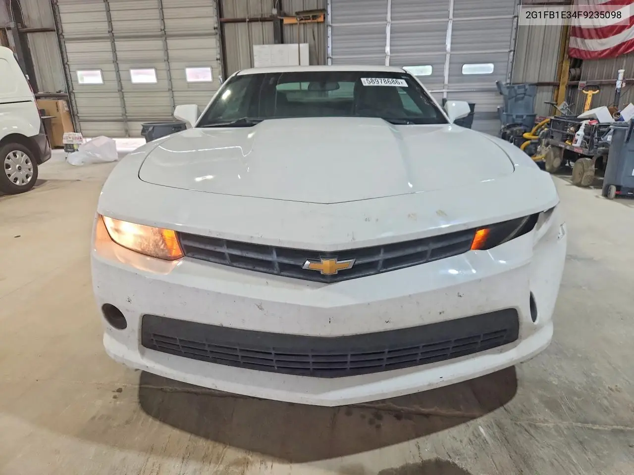 2015 Chevrolet Camaro Ls VIN: 2G1FB1E34F9235098 Lot: 58978686
