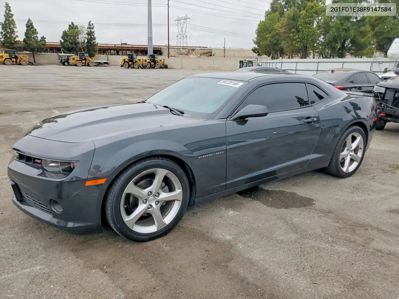 2015 Chevrolet Camaro Lt VIN: 2G1FD1E38F9147584 Lot: 59228166