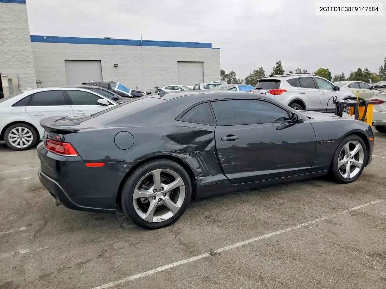 2015 Chevrolet Camaro Lt VIN: 2G1FD1E38F9147584 Lot: 59228166