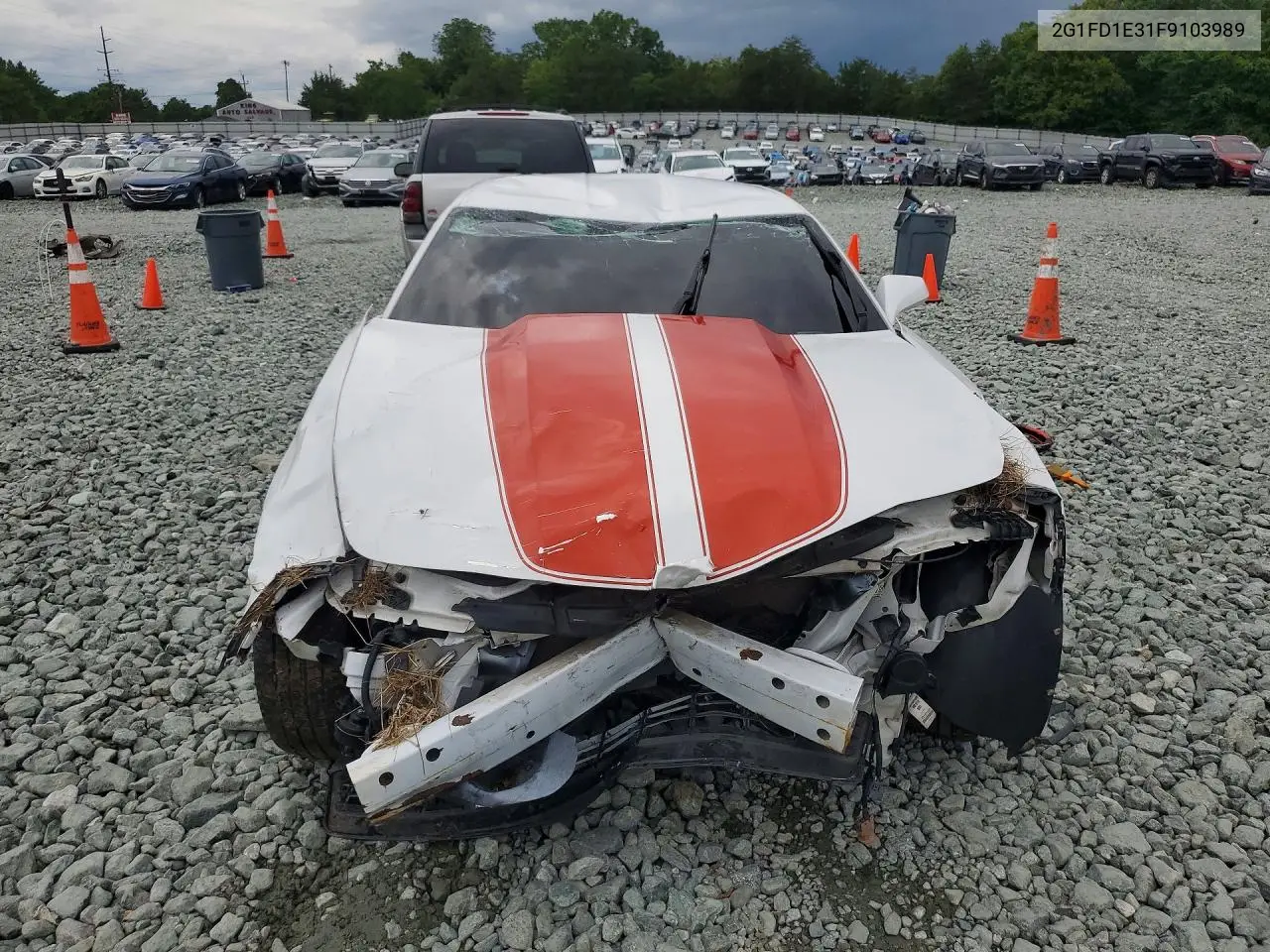 2015 Chevrolet Camaro Lt VIN: 2G1FD1E31F9103989 Lot: 60476316