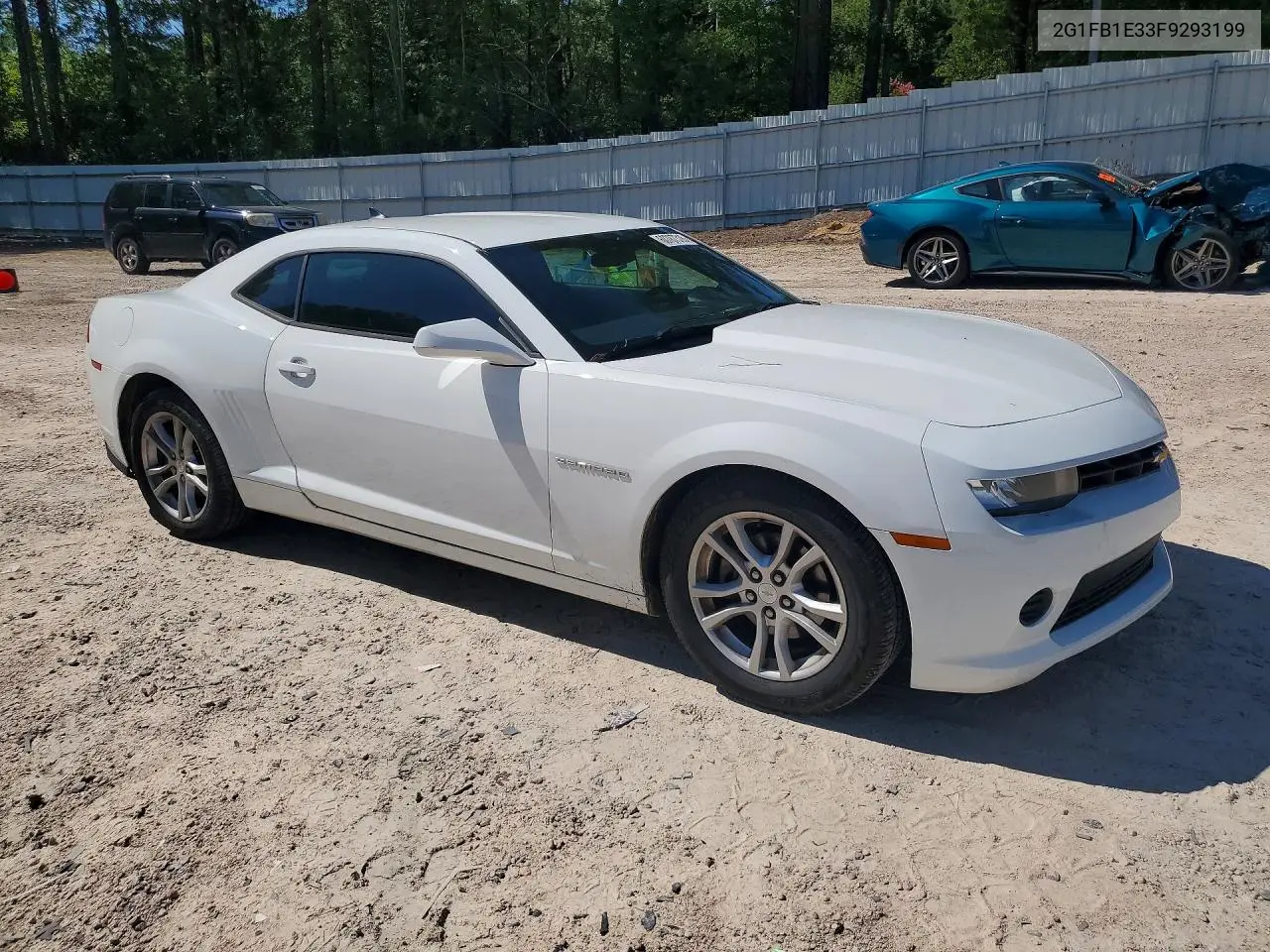 2015 Chevrolet Camaro Ls VIN: 2G1FB1E33F9293199 Lot: 60787316