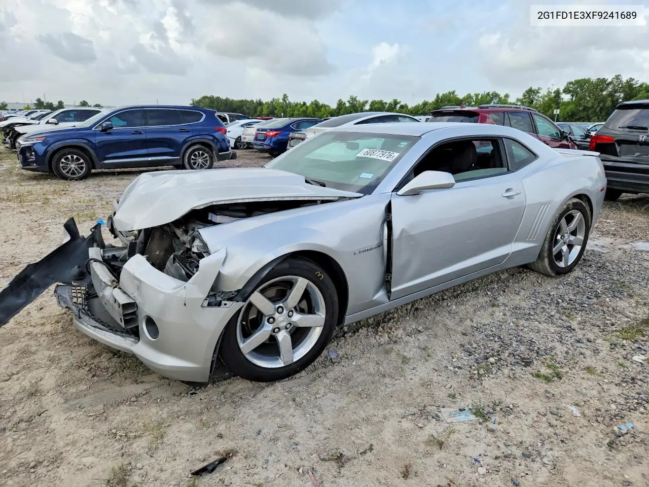 2015 Chevrolet Camaro Lt VIN: 2G1FD1E3XF9241689 Lot: 60877976