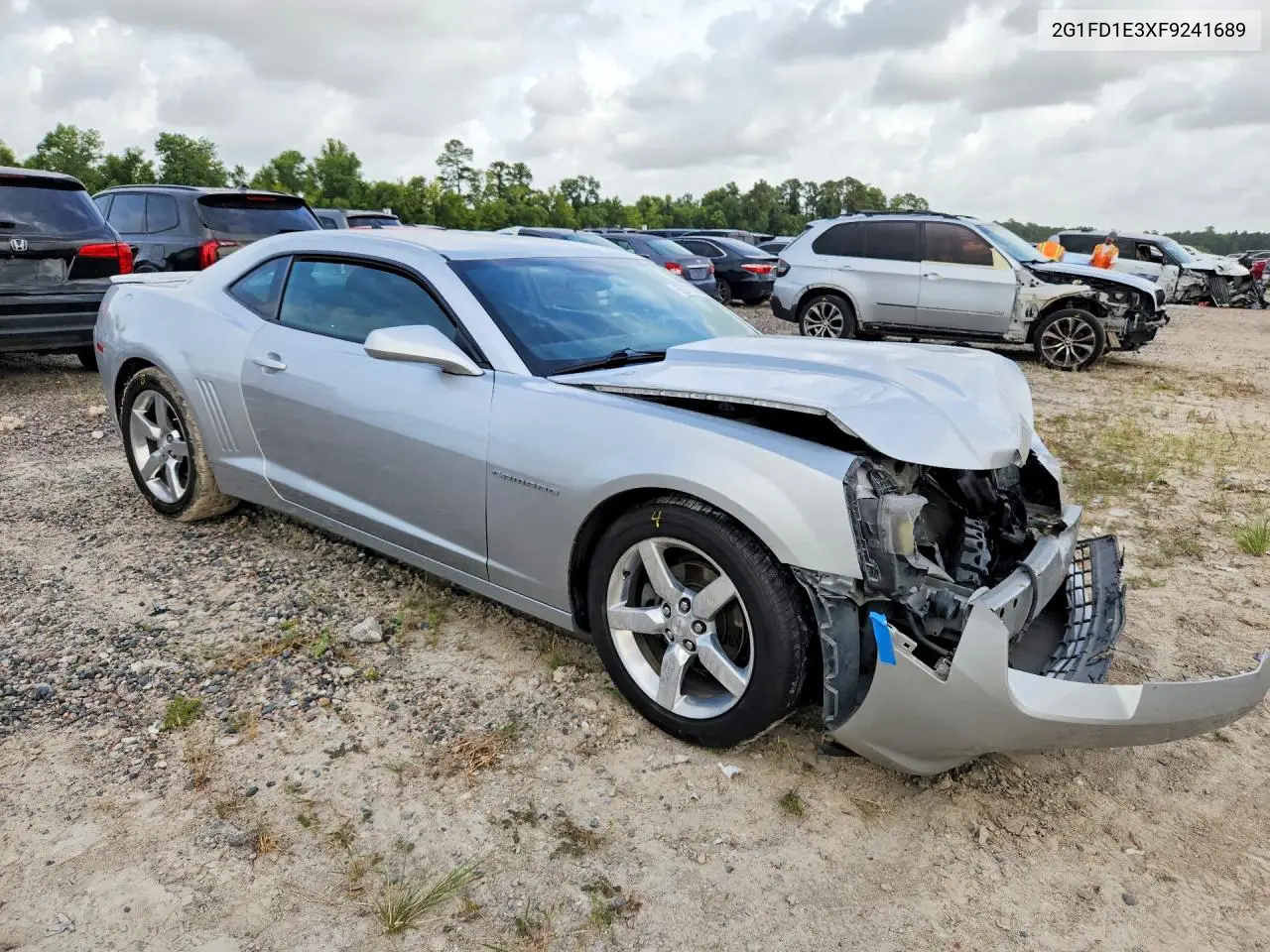 2015 Chevrolet Camaro Lt VIN: 2G1FD1E3XF9241689 Lot: 60877976
