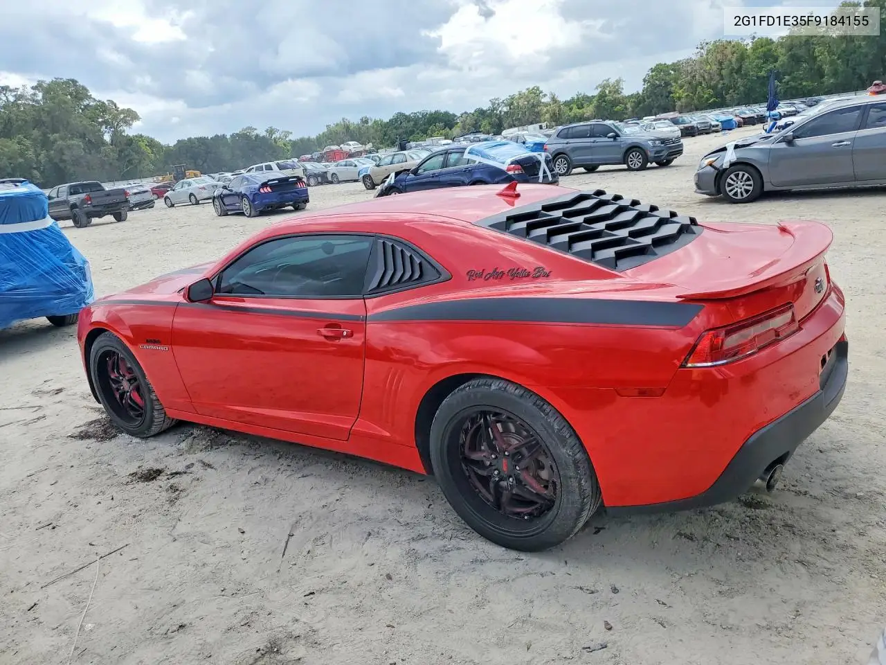 2015 Chevrolet Camaro Lt VIN: 2G1FD1E35F9184155 Lot: 61082146