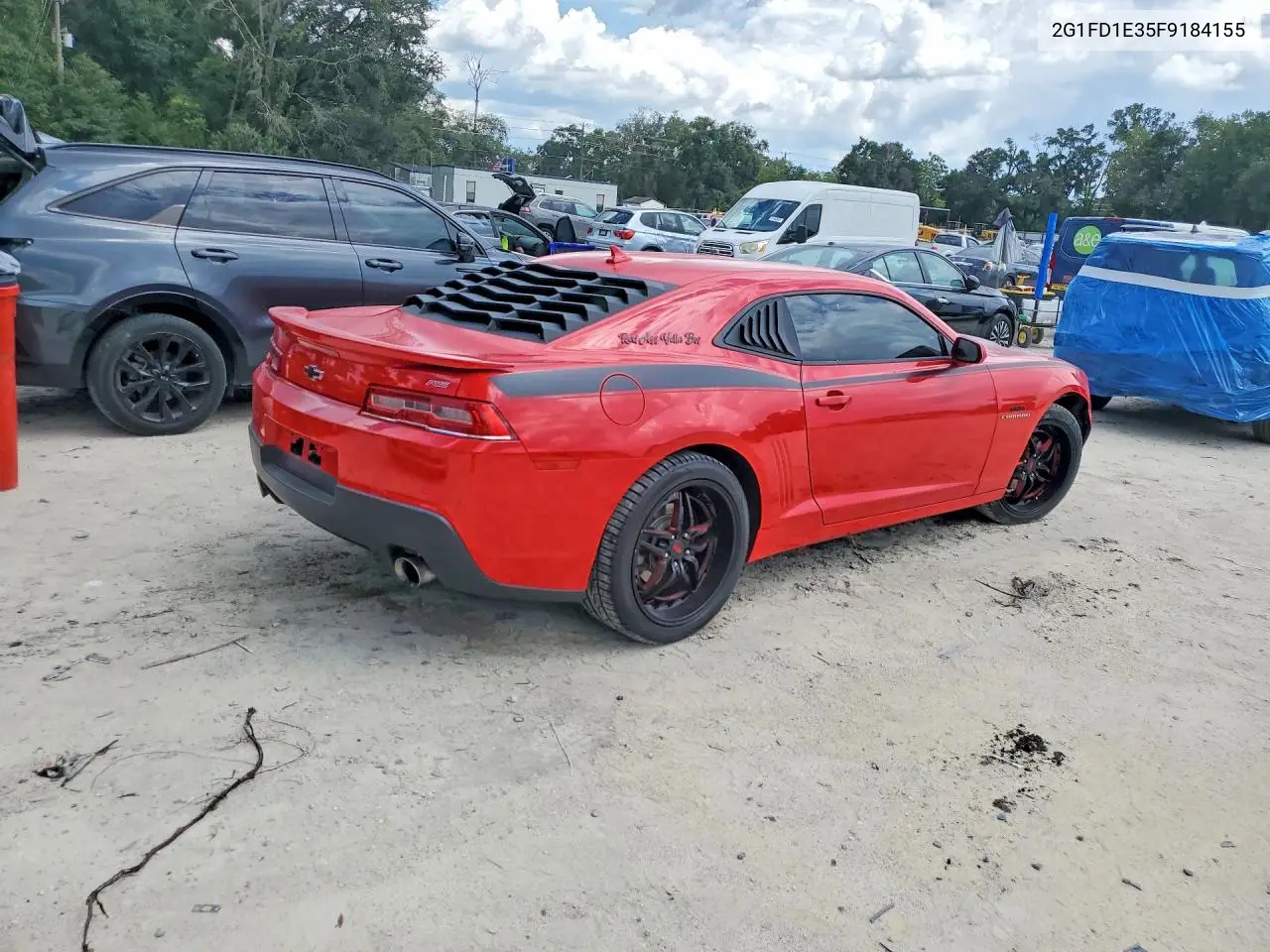 2015 Chevrolet Camaro Lt VIN: 2G1FD1E35F9184155 Lot: 61082146