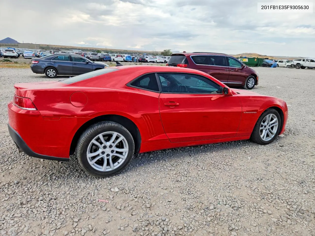2015 Chevrolet Camaro Ls VIN: 2G1FB1E35F9305630 Lot: 61199536