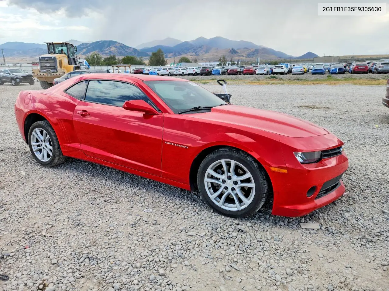 2015 Chevrolet Camaro Ls VIN: 2G1FB1E35F9305630 Lot: 61199536