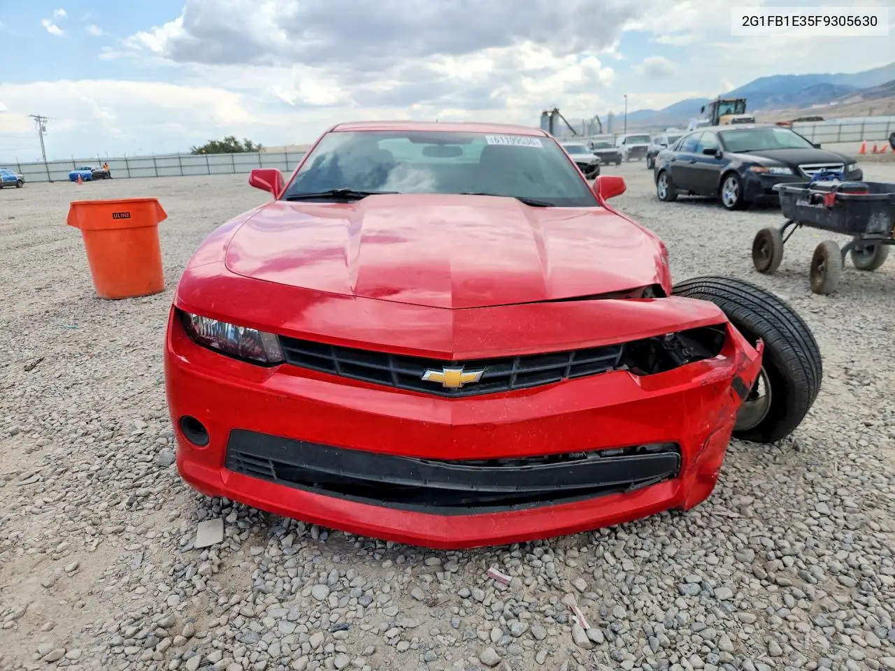 2015 Chevrolet Camaro Ls VIN: 2G1FB1E35F9305630 Lot: 61199536