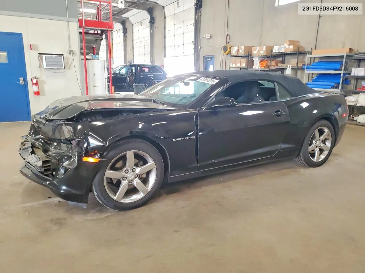 2015 Chevrolet Camaro Lt VIN: 2G1FD3D34F9216008 Lot: 61307896