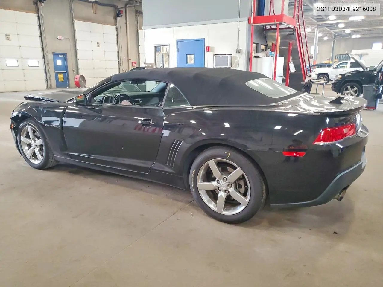 2015 Chevrolet Camaro Lt VIN: 2G1FD3D34F9216008 Lot: 61307896