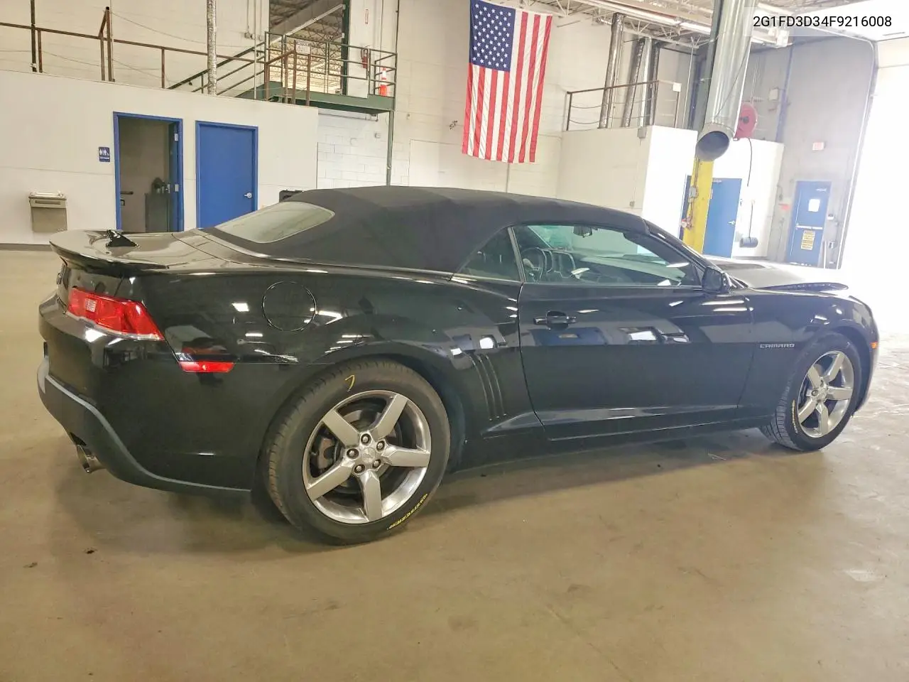 2015 Chevrolet Camaro Lt VIN: 2G1FD3D34F9216008 Lot: 61307896