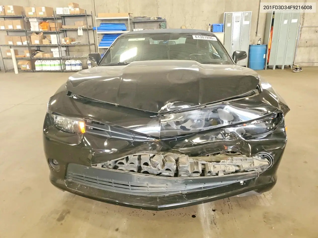 2015 Chevrolet Camaro Lt VIN: 2G1FD3D34F9216008 Lot: 61307896