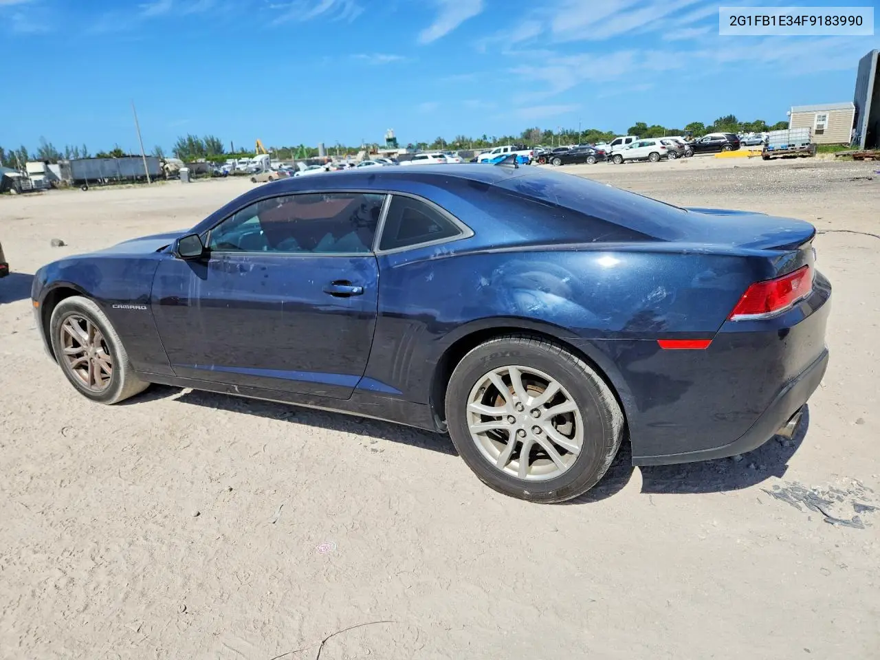 2015 Chevrolet Camaro Ls VIN: 2G1FB1E34F9183990 Lot: 61690646