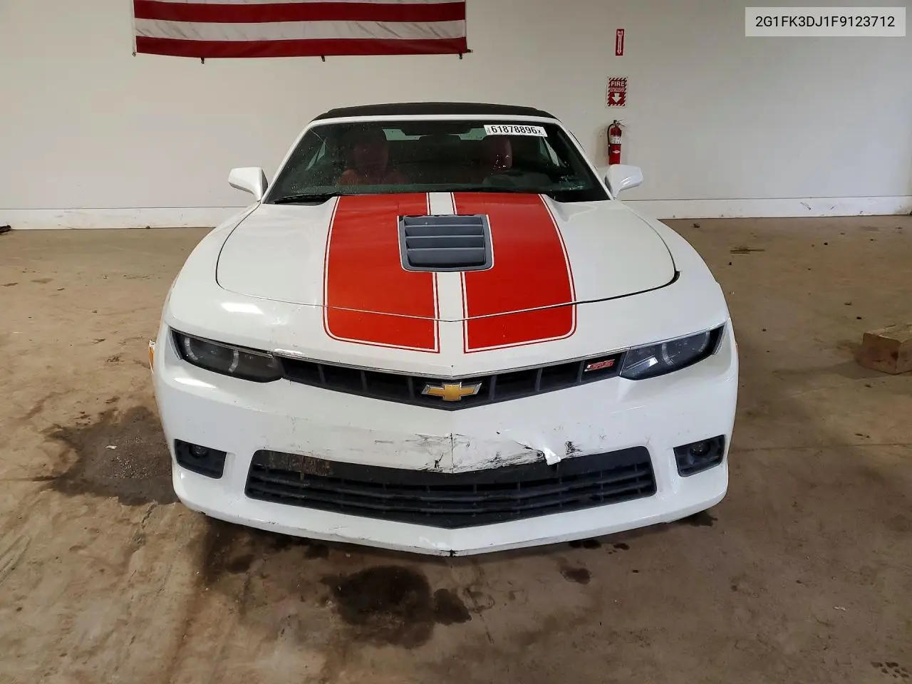 2015 Chevrolet Camaro 1Ls VIN: 2G1FK3DJ1F9123712 Lot: 61878896