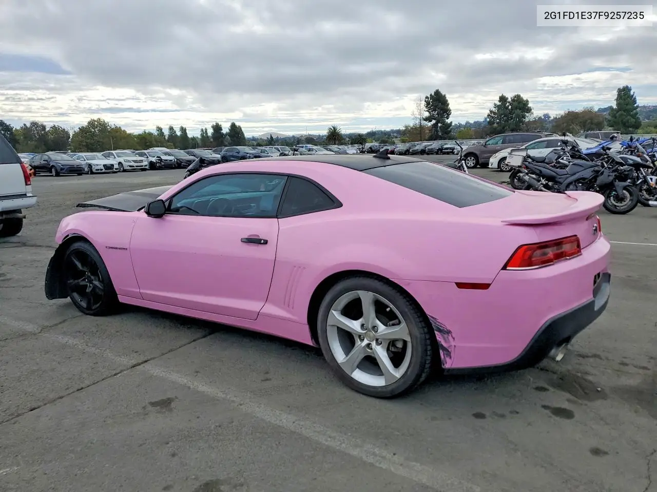 2015 Chevrolet Camaro Lt VIN: 2G1FD1E37F9257235 Lot: 61955856