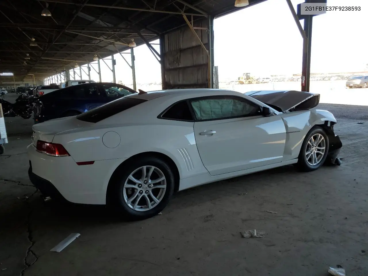 2G1FB1E37F9238593 2015 Chevrolet Camaro Ls